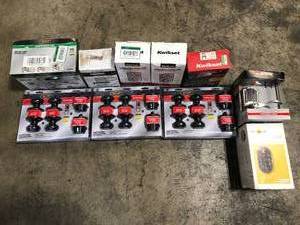 lot 8 image: Mix lot of assorted Kwikset and Other brands Door Locks - New - Review all pictures