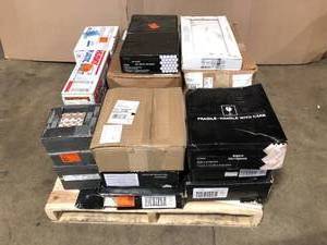 lot 13 image: Mix lot of assorted Ceramic Tile Flooring - open boxes - 17 total count - review all pictures