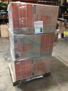 lot 8 image: The Home Depot Heavy-Duty Medium Adjustable TV and Picture Moving Box with Handles (30-Pack) Good Condition - review all pictures