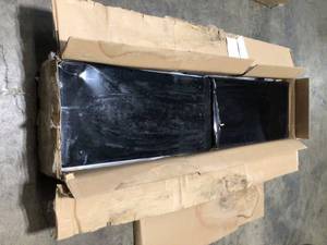 lot 18 image: Husky Ready-to-Assemble 24-Gauge Steel Freestanding Garage Cabinet in Black (36 in. W x 72 in. H x 18 in. D) - have damage - review all pictures