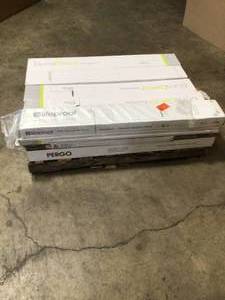 lot 32 image: Mix lot of laminate wood flooring - various conditions - review all pictures