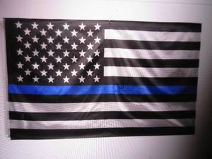 lot 19 image: (EC1) 3 ft x 5 ft Blue Line America...
