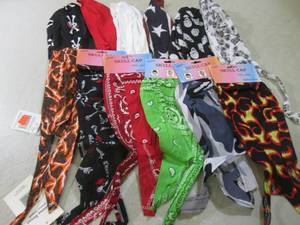 lot 24 image: (CSB) Lot o 12 Skull Caps Assorted ...