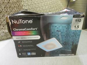 lot 42 image: (F-0) NuTone Ventilation Fan with M...