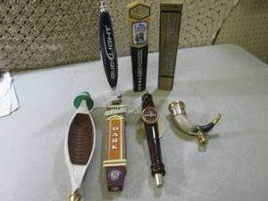 lot 53 image: (RM1) Assorted Beer Tap Handles ...