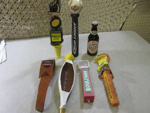 lot 54 image: (RM1) Assorted Beer Tap Handles ...