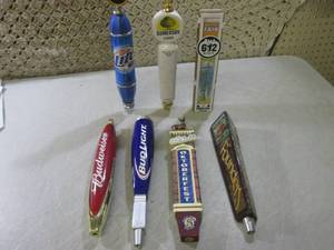 lot 56 image: (RM1) Assorted Beer Tap Handles ...
