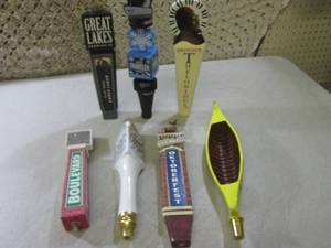 lot 57 image: (RM1) Assorted Beer Tap Handles ...