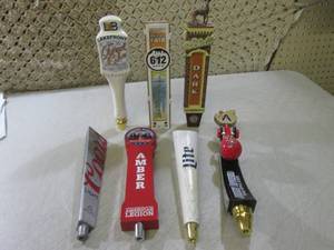 lot 60 image: (RM1) Assorted Beer Tap Handles ...