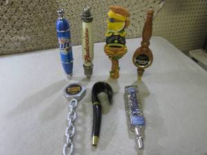 lot 63 image: (RM1) Assorted Beer Tap Handles ...