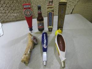 lot 65 image: (RM1) Assorted Beer Tap Handles ...