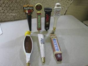 lot 67 image: (RM1) Assorted Beer Tap Handles ...