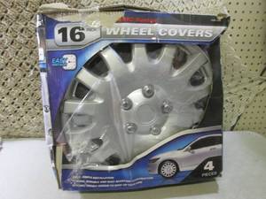 lot 84 image: (RM4) 4pc 16 Inch Wheel Covers...
