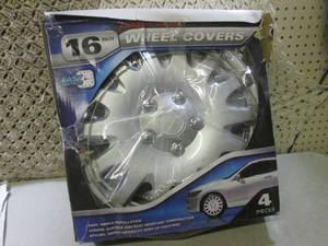 lot 85 image: (RM4) 4pc 16 Inch Wheel Covers...
