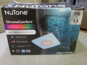 lot 126 image: (CSB) NuTone Chroma Comfort Ventila...