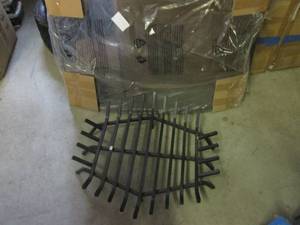 lot 139 image: (RMWS) Fireplace Screen and Log Gra...