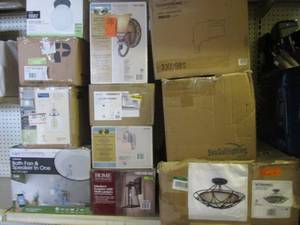lot 154 image: (A-3) Assorted Light Fixtures Etc...