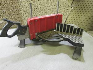 lot 161 image: (RM2) Manual Miter Saw...