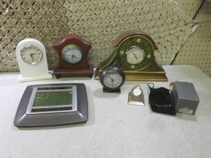 lot 201 image: (D-2) Assorted Clocks...