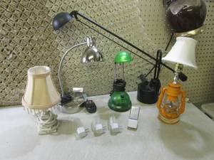 lot 202 image: (EW3) Assorted Lamps and LED Nightl...