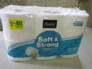 lot 225 image: (EC2) 12 Mega Rolls 2-Ply Bathroom ...