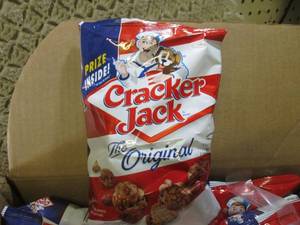 lot 230 image: (A-4) Case 24 Bags Cracker Jacks Th...