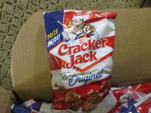 lot 231 image: (A-4) Case 24 Bags Cracker Jacks Th...