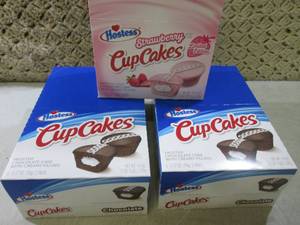 lot 239 image: (C-2) 3 Boxes Hostess Cup Cakes Bes...