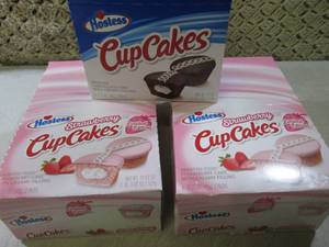 lot 240 image: (C-2) 3 Boxes Hostess Cup Cakes Bes...