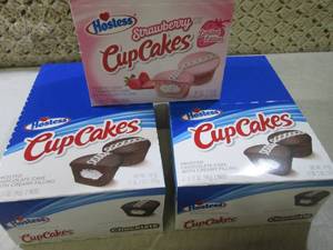 lot 242 image: (C-2) 3 Boxes Hostess Cup Cakes Bes...
