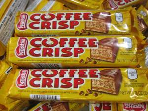 lot 259 image: (B-3) 24 Nestle Coffee Crisp Candy ...