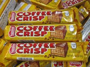 lot 260 image: (B-3) 24 Nestle Coffee Crisp Candy ...