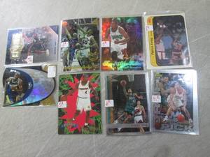 lot 273 image: (BSB) 8 Basketball Sports Cards...