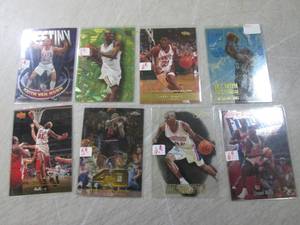 lot 278 image: (BSB) 8 Basketball Sports Cards...