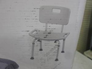 lot 130 image: (RM2) Shower Chair with Back Open B...