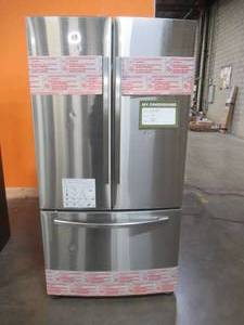 Samsung 28.2 cu. ft. French Door Refrigerator in Stainless Steel, RF28T5001SR (Multiple Small Scratches and Dings on Doors) - 1 Year Warranty