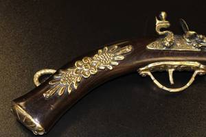 Vintage Colonial Era Decorative Pistols  2 Pistols