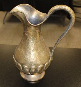 Vintage Large Metal Pitcher