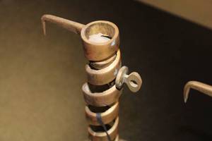 Vintage Metal Adjustable Candlesticks