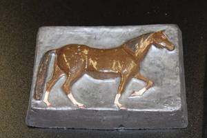 Vintage Horse & Goose Wall Hanging Lot  Made in Danmark