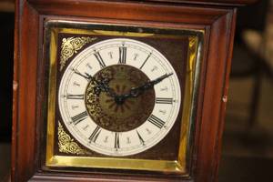 Vintage DeskShelf Clock  Made in West Germany Rensie Watch Company Mark