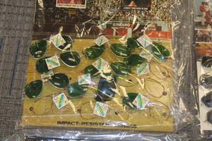 Vintage Deadstock Opti Ray Sunglasses Display Lot #1  48 Glasses