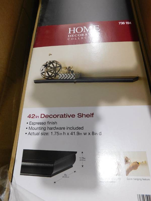 (2) 42 in. Floating Shelf