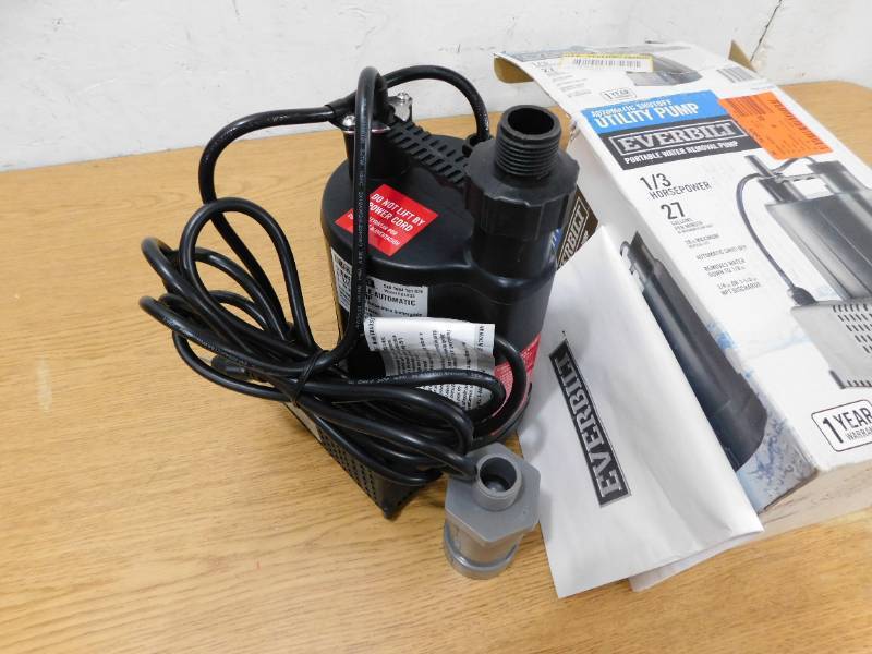 Everbilt 13 HP Automatic Utility Pump