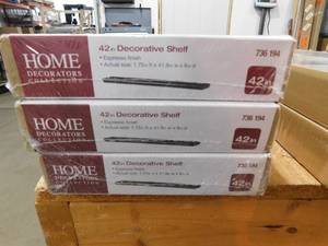(3) Exclusive 42 in. Floating Shelf
