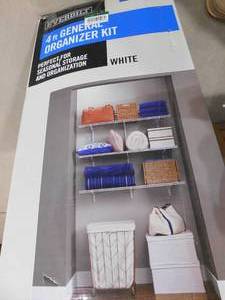 Everbilt 4 ft. General Organizer Kit