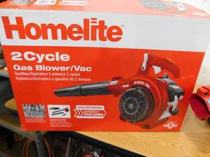 Homelite 150 MPH 400 CFM 26cc Gas Handheld Blower Vacuum