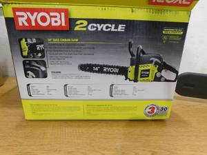 RYOBI 14 in. 37cc 2-Cycle Gas Chainsaw