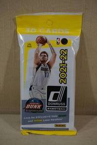lot 20 image: Hanger Pack of 2021-22 Donruss Basketball Cards