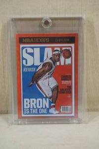lot 32 image: 2020-21 Panini Hoops LeBron James Slam Remix #2 Card